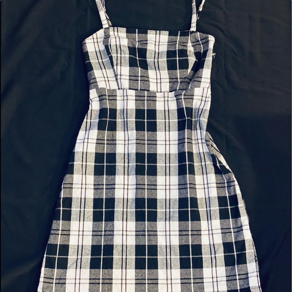 Adorable plaid mini dress